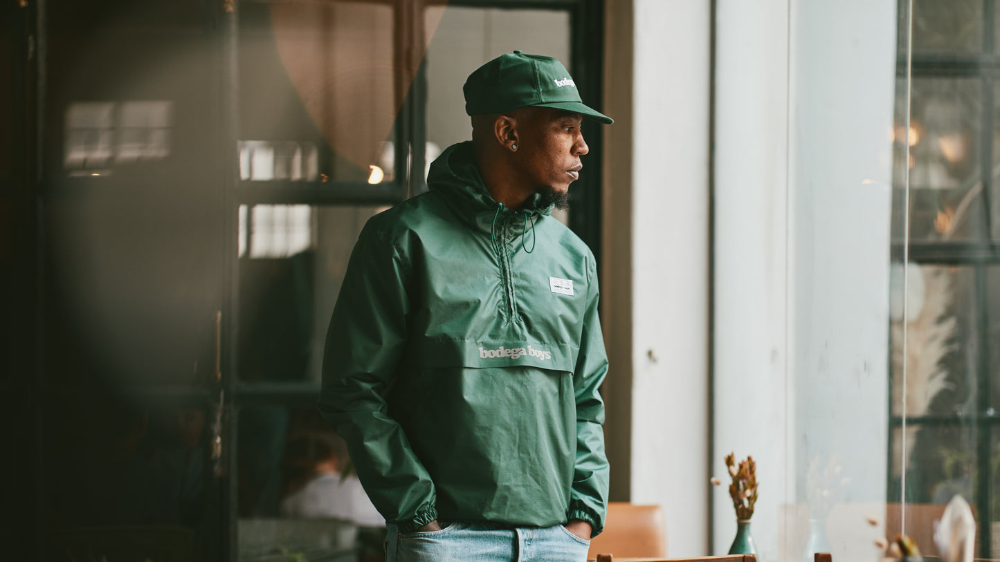 BB Windbreaker – Green Rip Tech