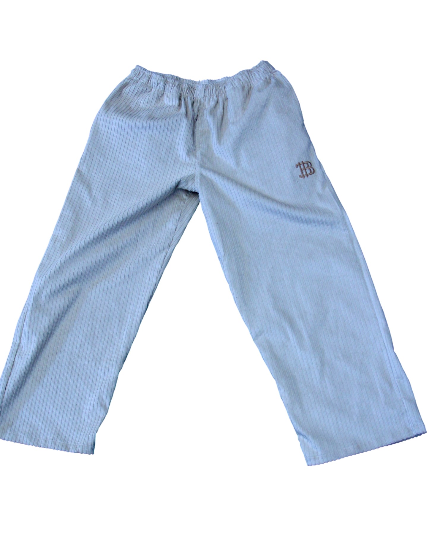 02 Corduroy Baggy Pants - Beige