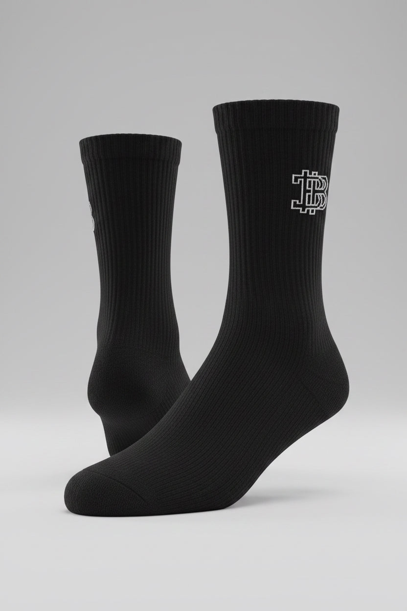 1 Socks - Black & White BB