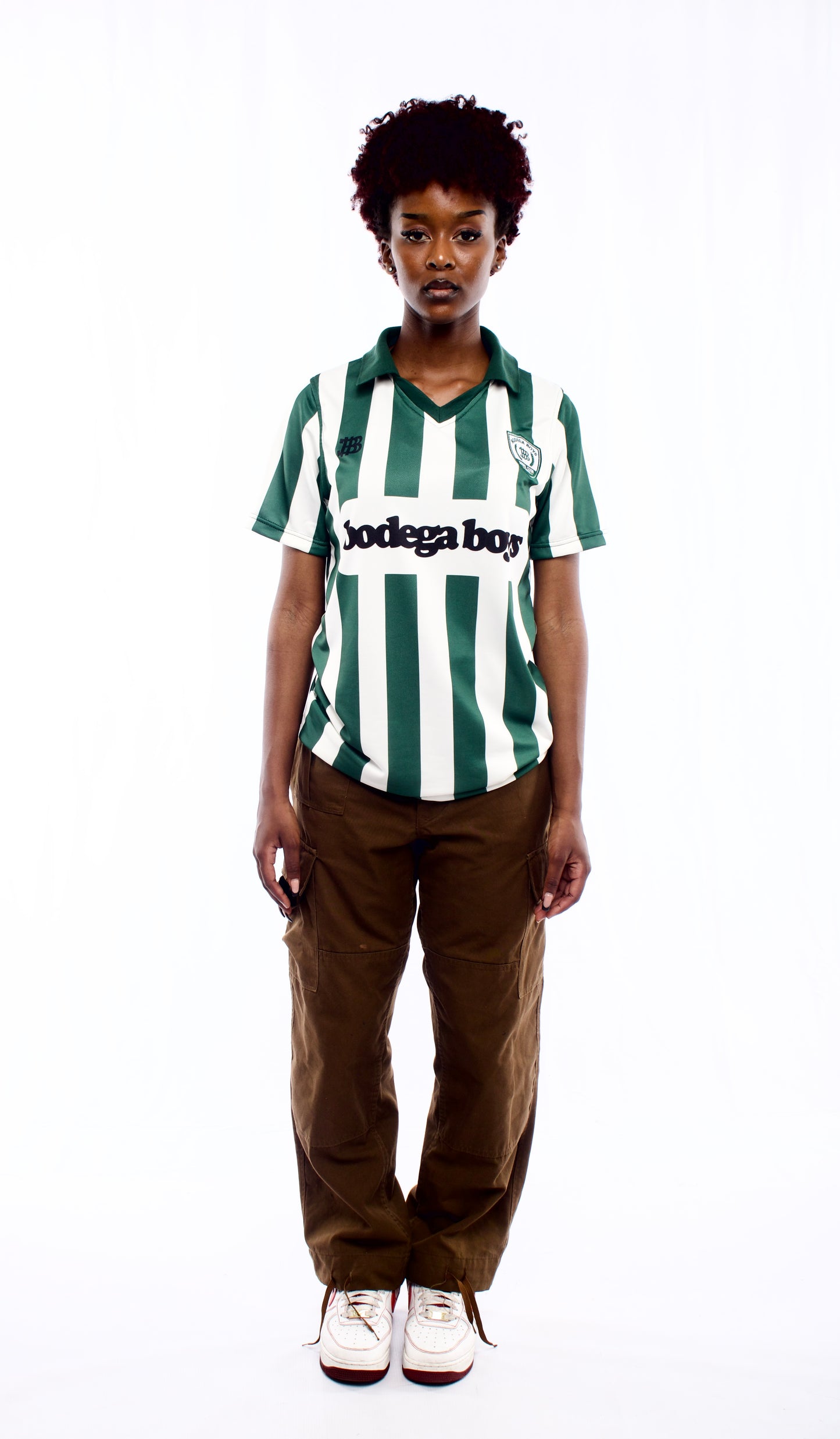 00 Bodega Diski Jersey - Green & Off White
