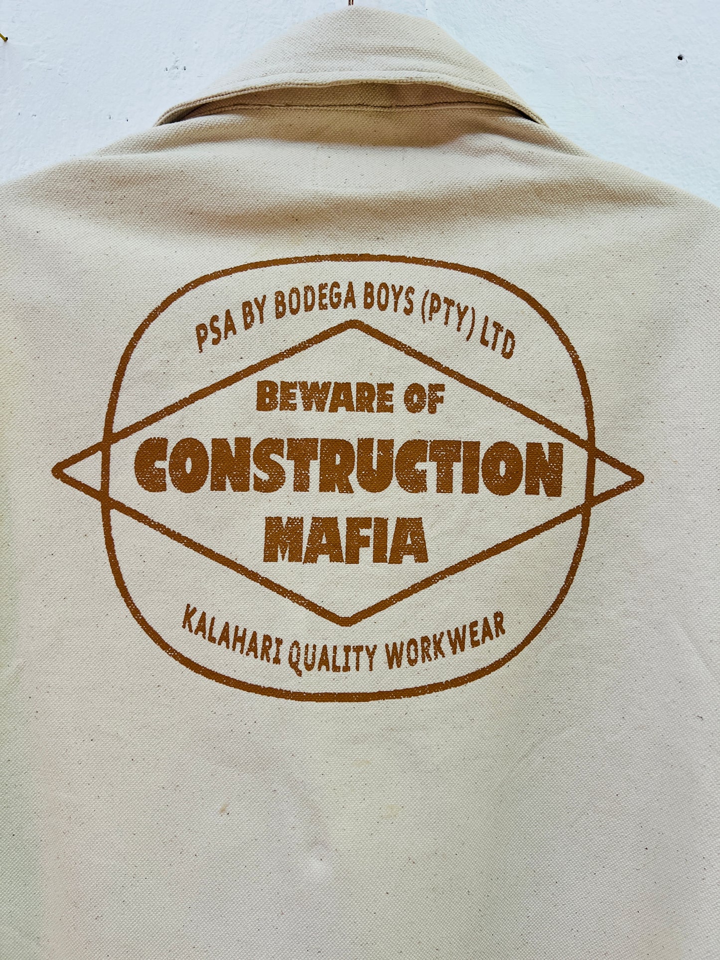 01 Construction Mafia - Chore Jacket - Beige