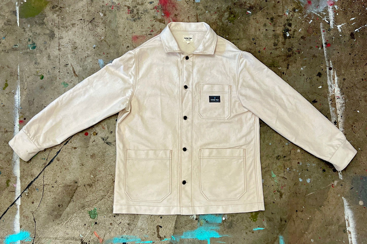 01 Construction Mafia - Chore Jacket - Beige