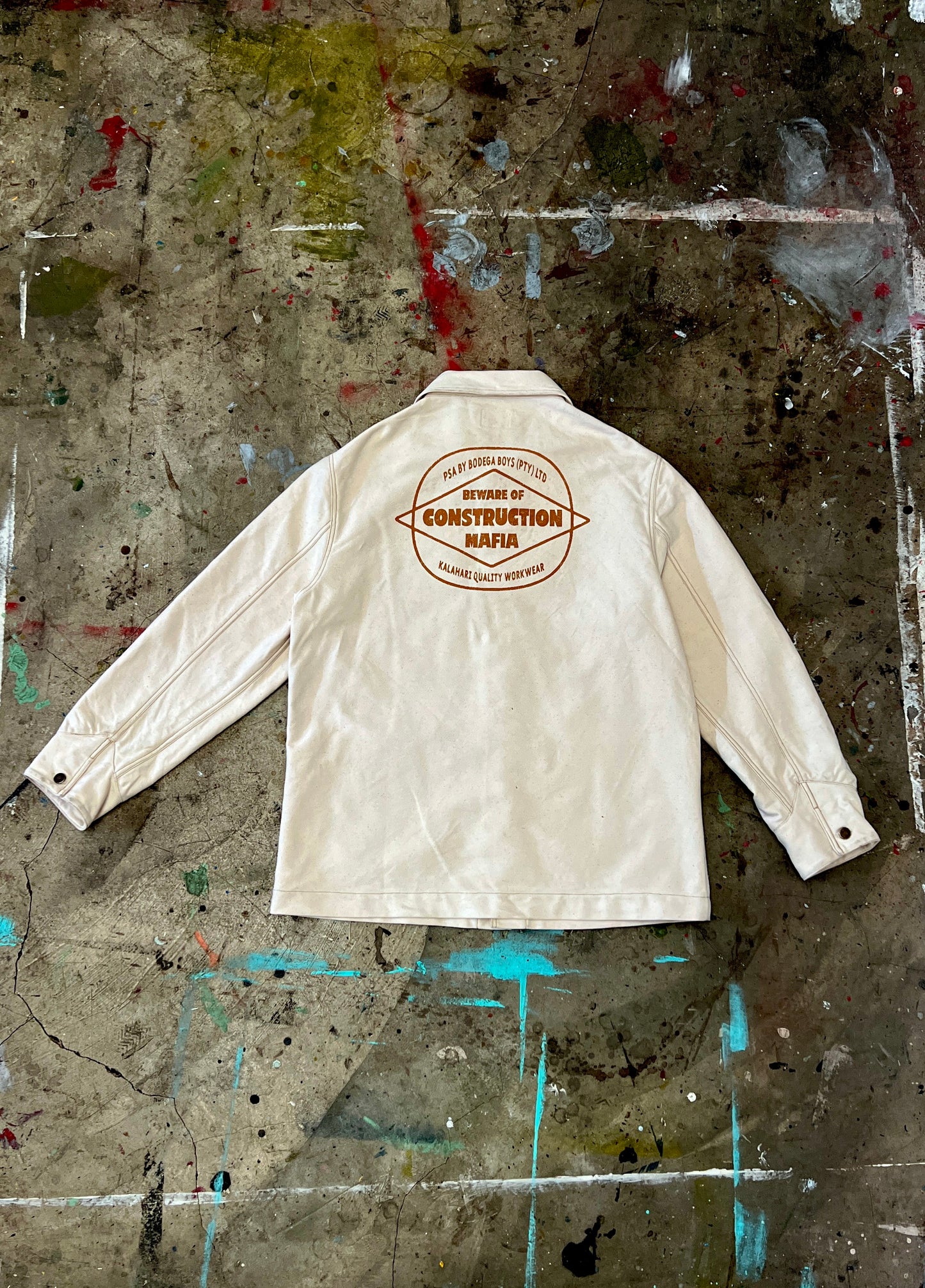 01 Construction Mafia - Chore Jacket - Beige