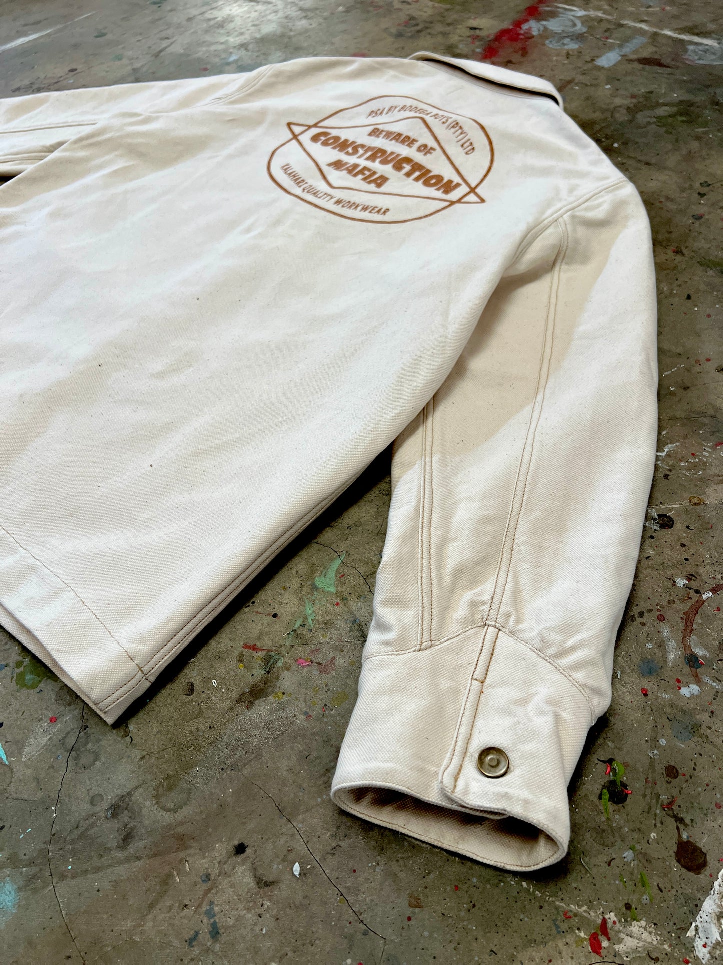 01 Construction Mafia - Chore Jacket - Beige