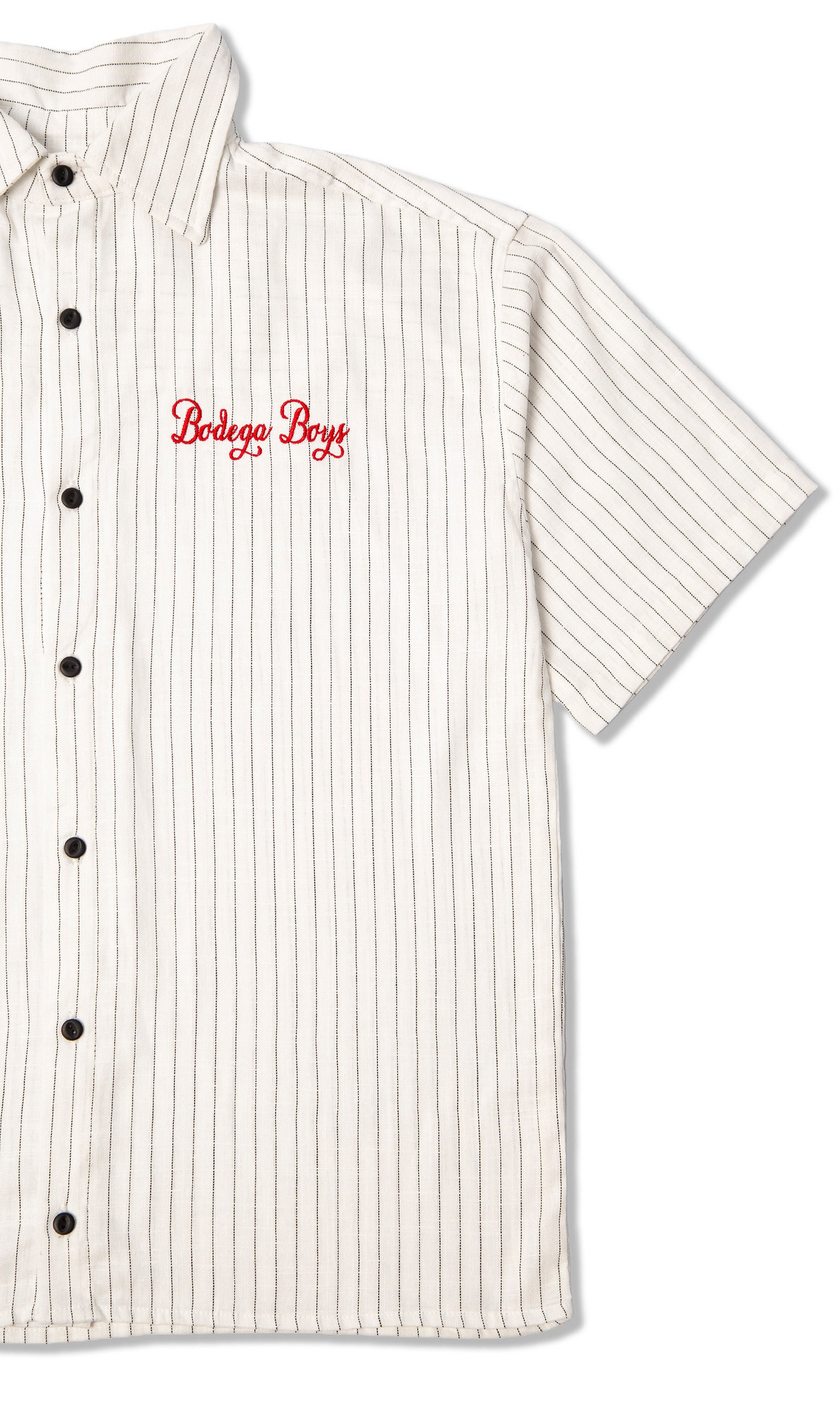 0 Striped Short sleeve - Linen Shirt