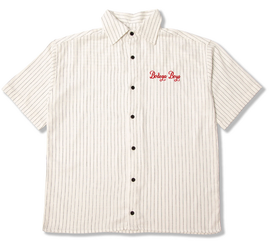 0 Striped Short sleeve - Linen Shirt