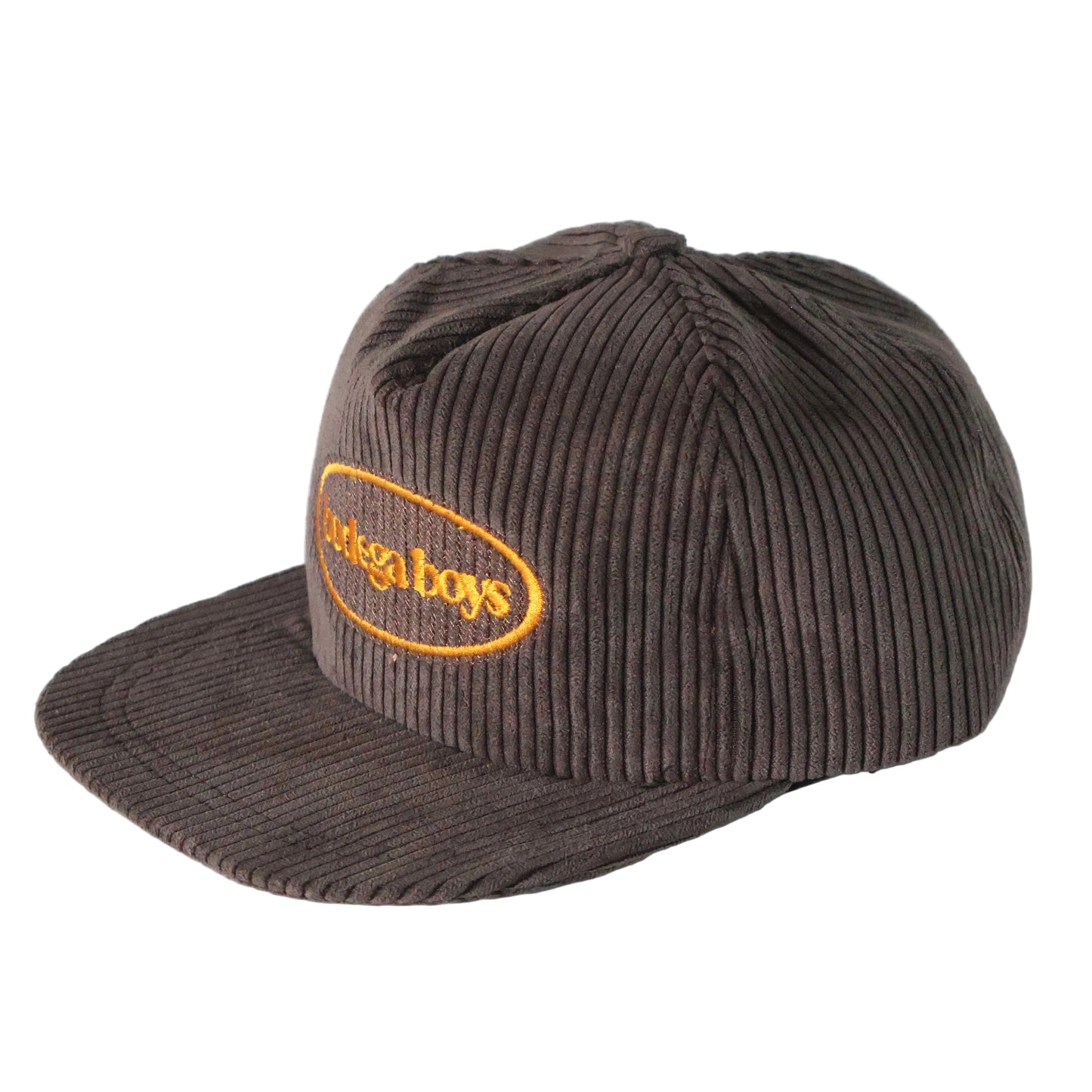 BB Baseball Cap – Brown Corduroy Pastel