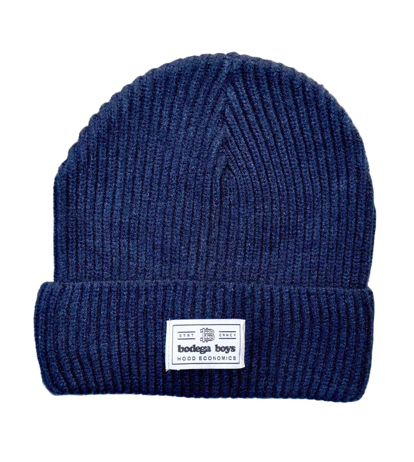 Bodega Boys Cuffed Beanie – Navy