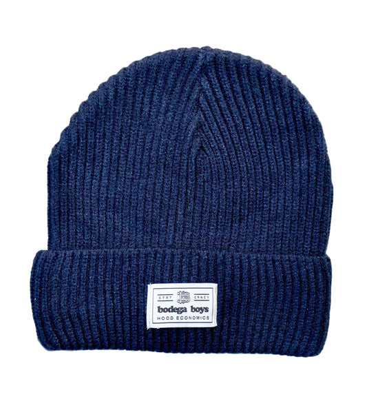 2 Beanie Cuffed - Navy
