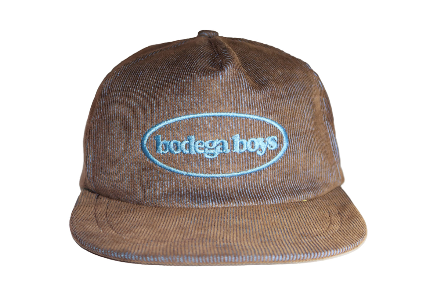 Cap - Brown & Baby Blue - Two Toned