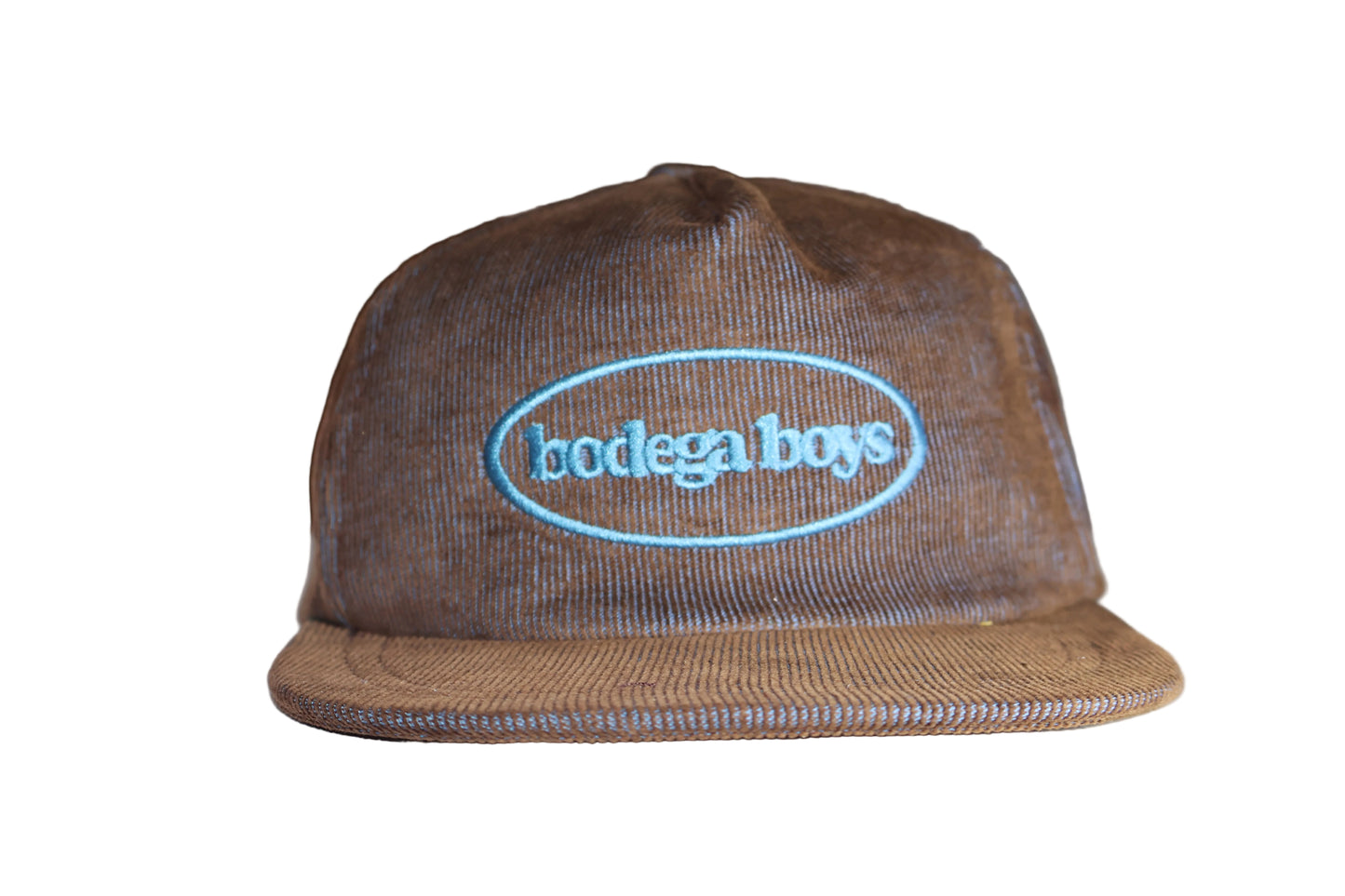 Cap - Brown & Baby Blue - Two Toned