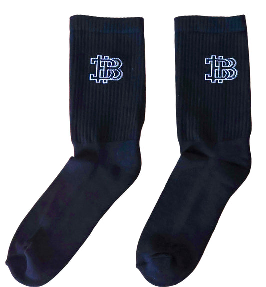 1 Socks - Black & White BB