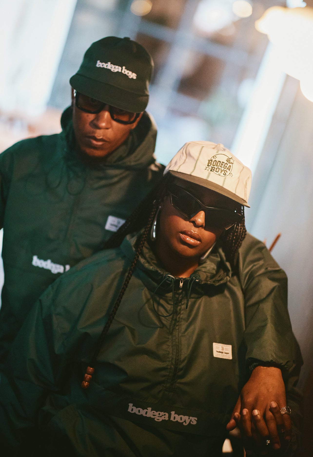BB Windbreaker – Green Rip Tech
