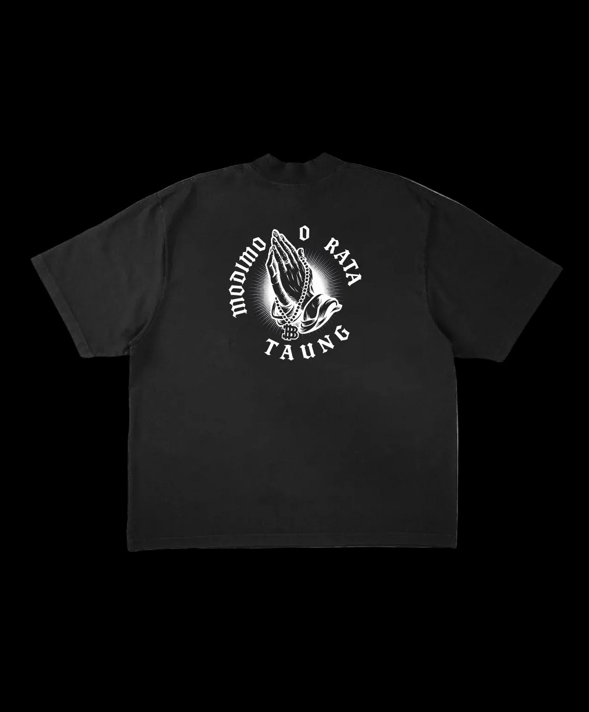 Modimo A Ra Rata T-Shirt - Modimo o rata Taung Black – Bodega Boys